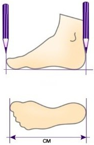Как правильно измерить размер обуви