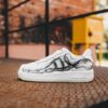 Nike Air Force White Skeleton