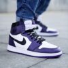 Nike Air Jordan 1 Retro High OG Court Purple White