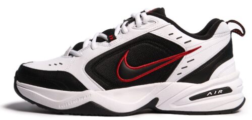Nike Air Monarch IV WhiteBlack-Varsity Red