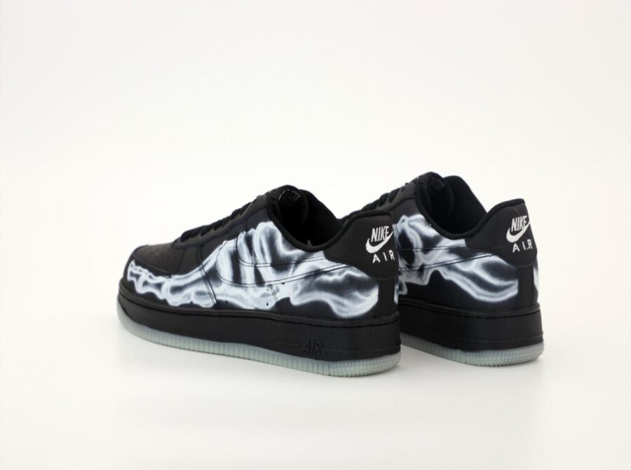 Nike Air Force 1 Low Black Skeleton