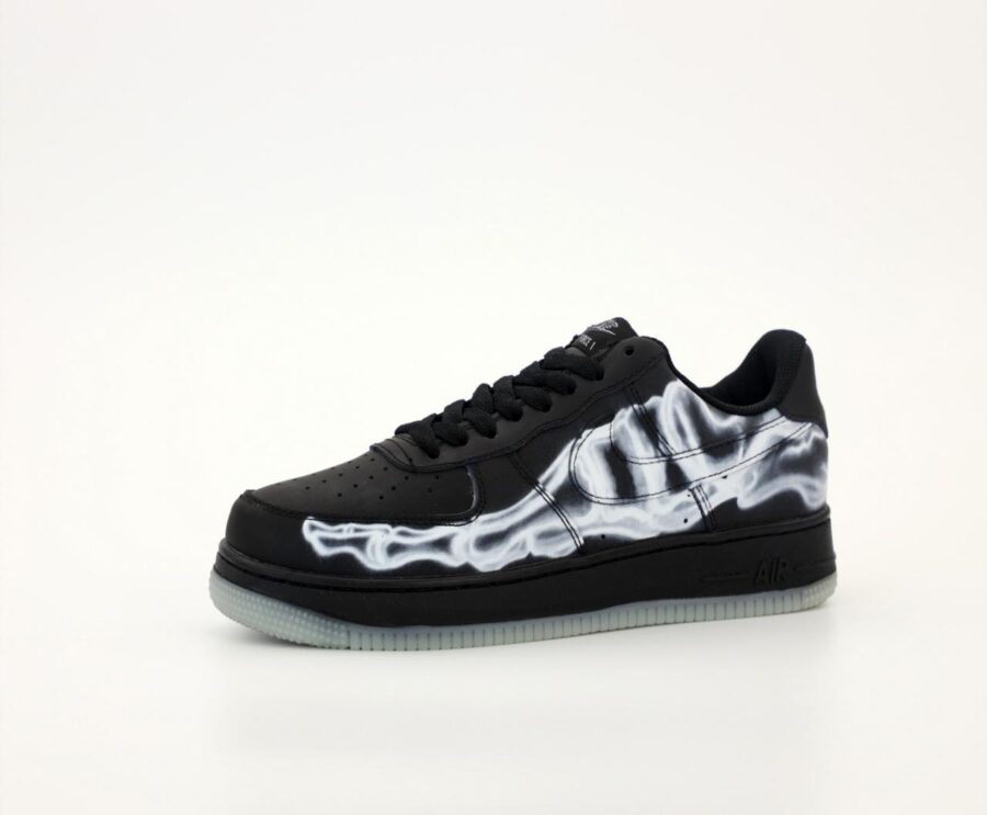 Nike Air Force 1 Low Black Skeleton