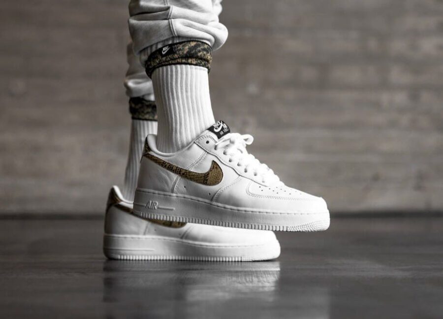 Nike Air Force 1 Low Retro Ivory Snake