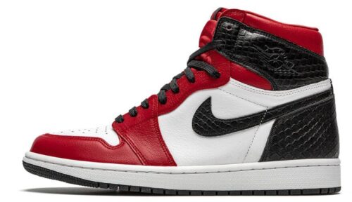 Nike Air Jordan 1 Retro High Satin Snake Chicago