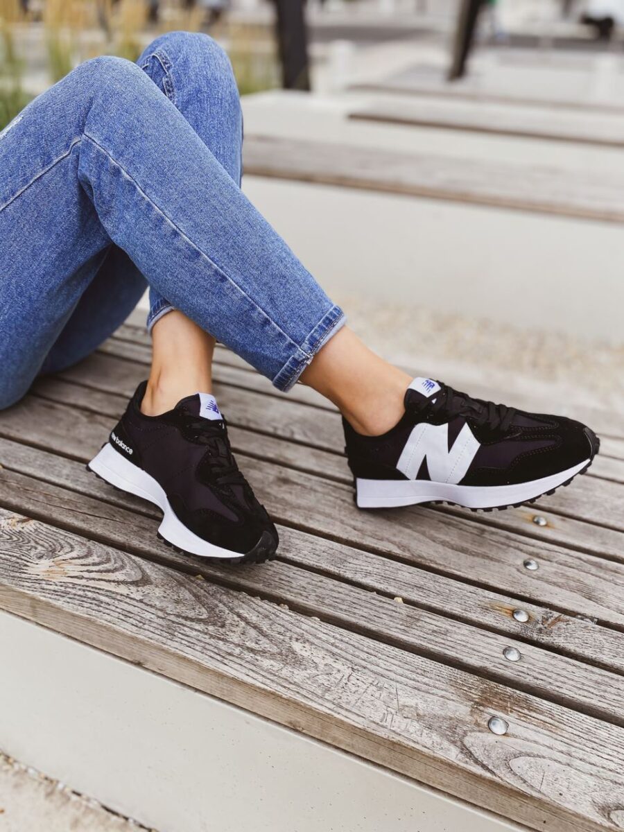 New Balance MS327CPG Black White 11