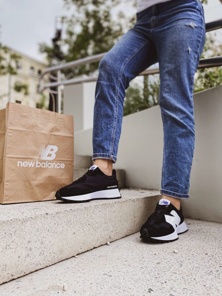 New Balance MS327CPG Black White 11