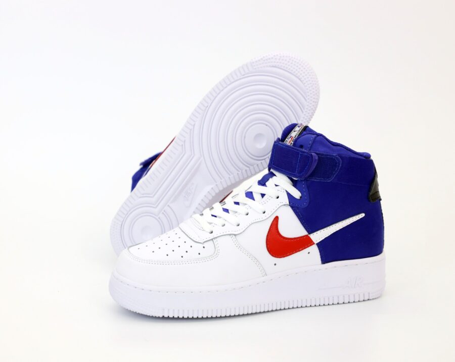 Nike Air Force 1 High '07 LV8 NBA Clippers White Blue Red