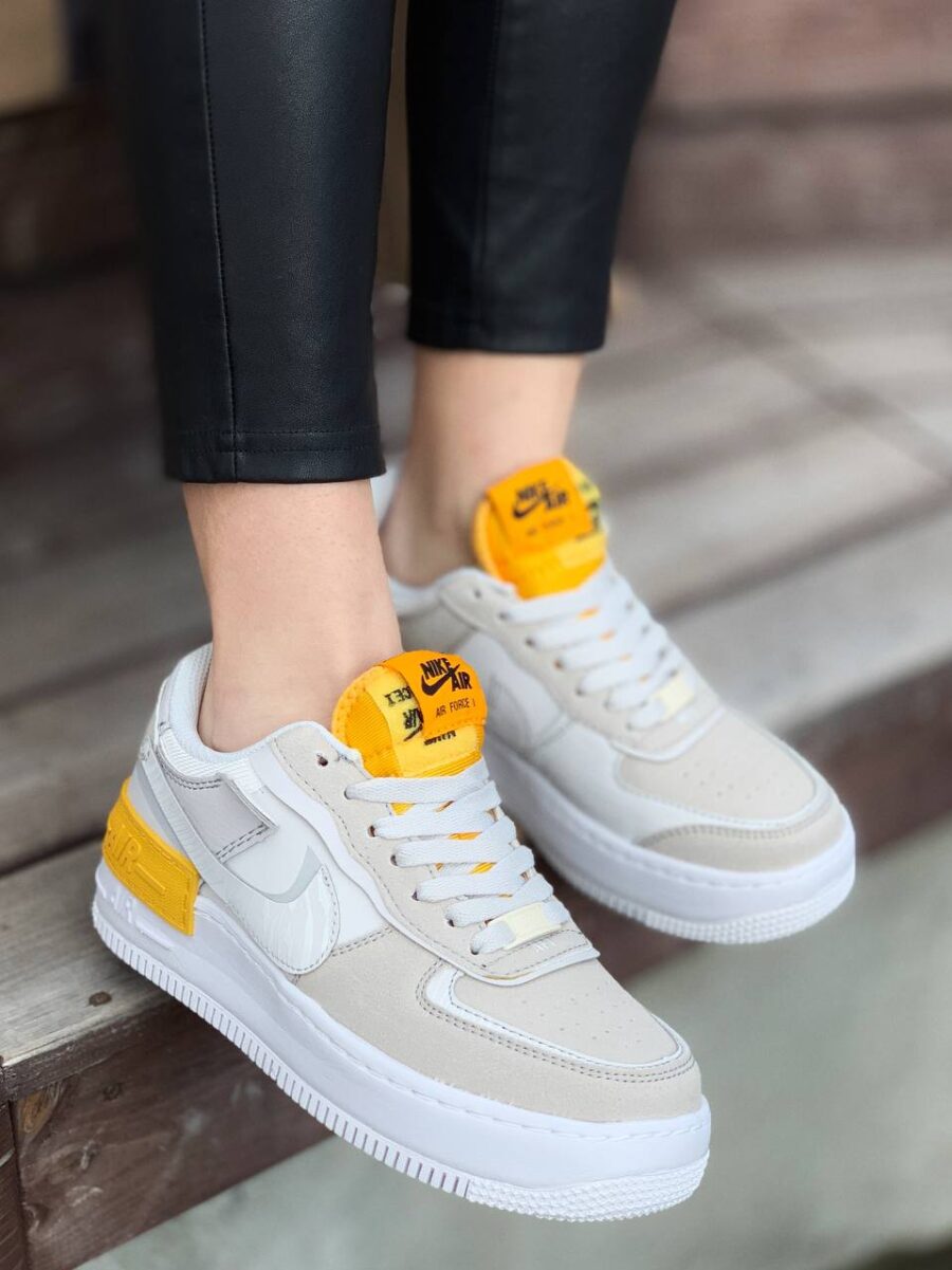 Nike Air Force 1 Shadow Beige Orange