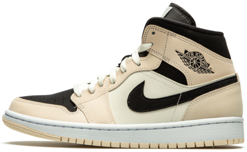 Nike Air Jordan 1 Mid "Barely Orange/Black-White"