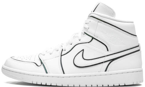 Nike Air Jordan 1 Mid SE Iridescent Reflective White