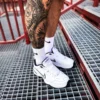Nike Air Monarch IV White Silver