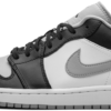 Nike Air Jordan 1 Low Light Smoke Grey White-Black
