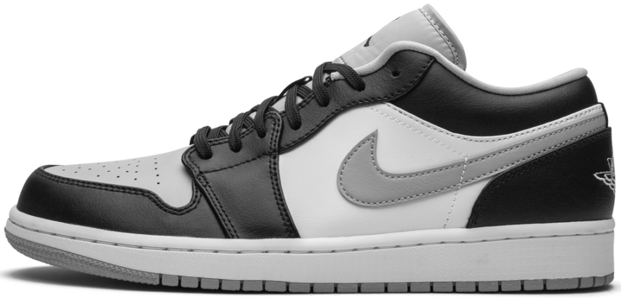 Nike Air Jordan 1 Low Light Smoke Grey White-Black