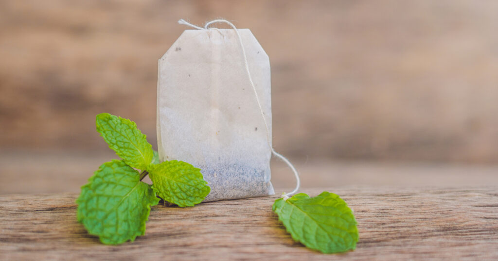 Чайний пакетик в обувь