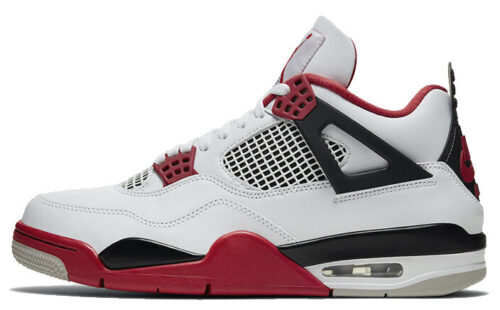 Nike Air Jordan 4 Retro "White/Varsity Red-Black"