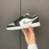 Nike Air Jordan 1 Low Light Smoke Grey White-Black