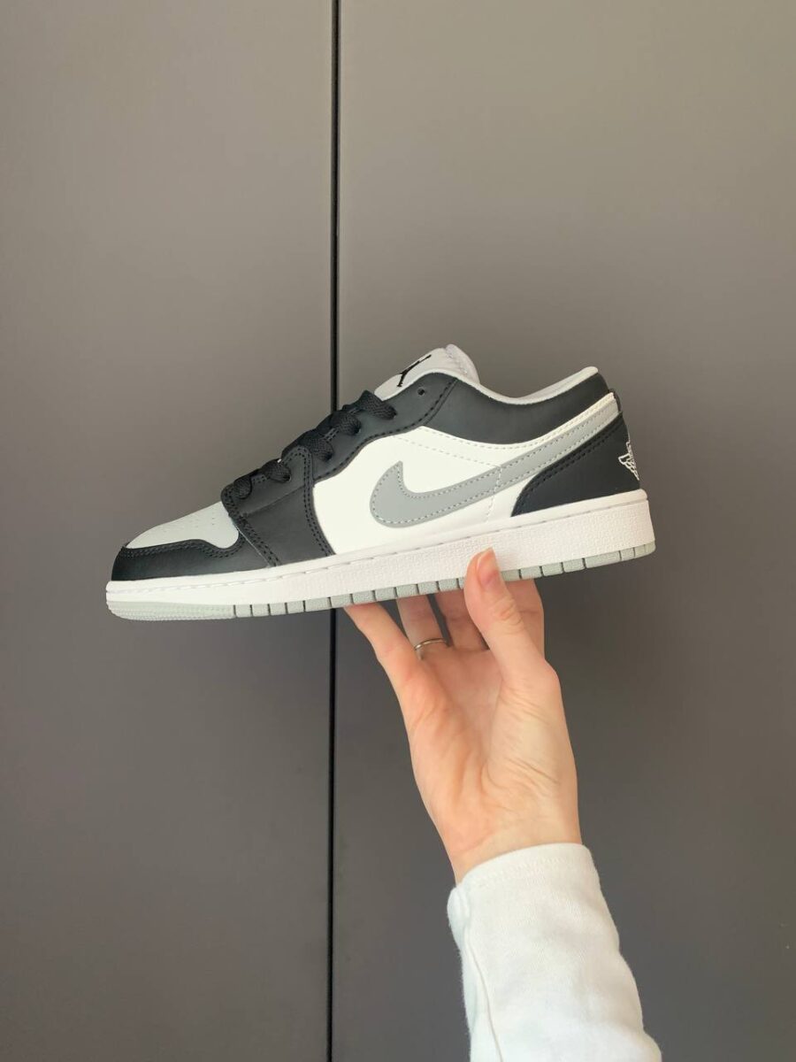 Nike Air Jordan 1 Low Light Smoke Grey White-Black