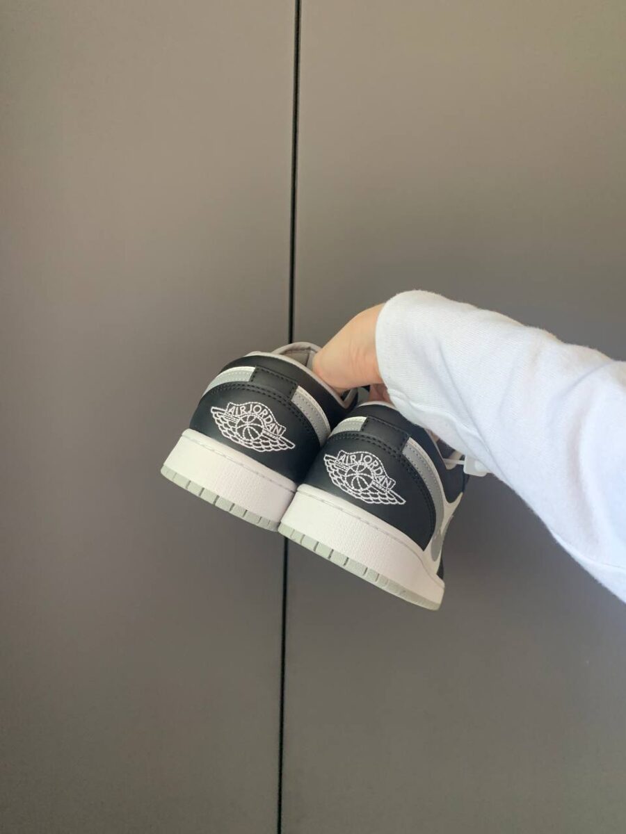 Nike Air Jordan 1 Low Light Smoke Grey White-Black