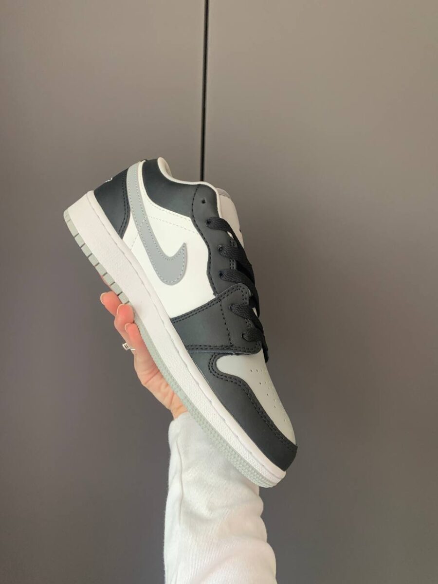 Nike Air Jordan 1 Low Light Smoke Grey White-Black