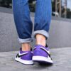 Nike Air Jordan 1 Low White Black-Court Purple