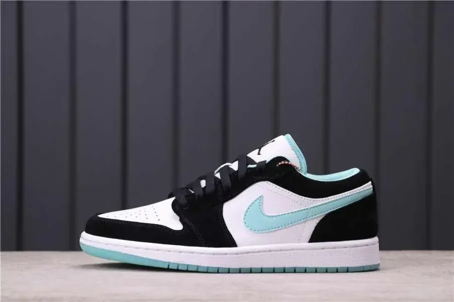 Nike Air Jordan 1 Low “White/Black-Island Green”