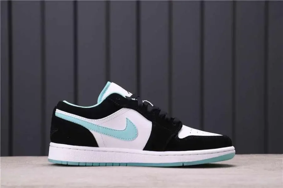 Nike Air Jordan 1 Low “White/Black-Island Green”