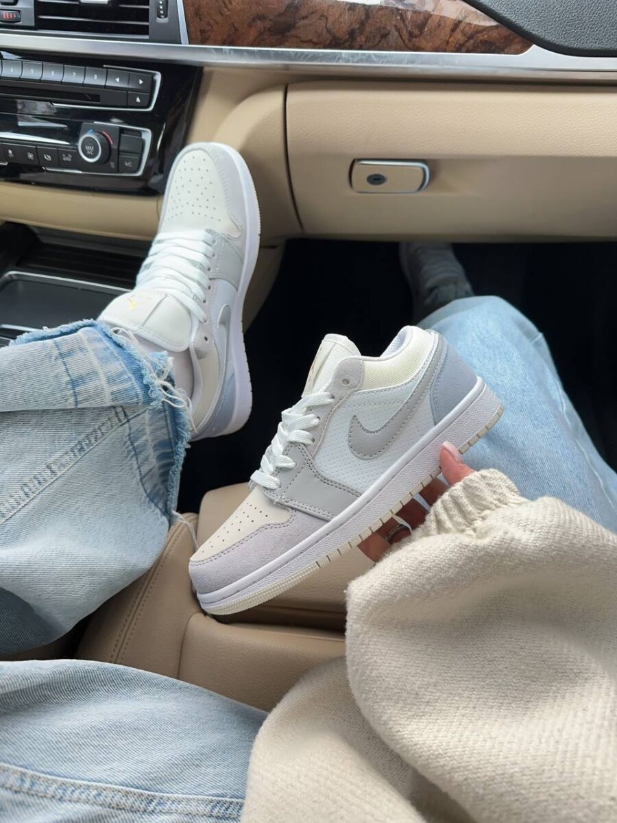 Nike Air Jordan 1 Low Paris “White/Sky Grey – Football Grey”