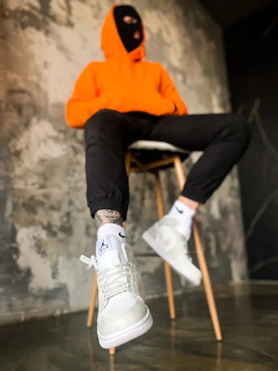 Nike Air Jordan 1 Mid Grey Camo