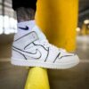 Nike Air Jordan 1 Mid SE Iridescent Reflective White