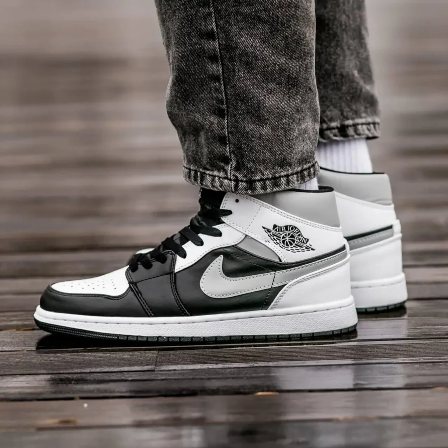 Nike Air Jordan 1 Mid White Shadow