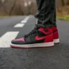 Nike Air Jordan 1 Retro High OG Bred Black Red