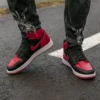 Nike Air Jordan 1 Retro High OG Bred Black Red