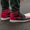 Nike Air Jordan 1 Retro High OG Bred Black Red
