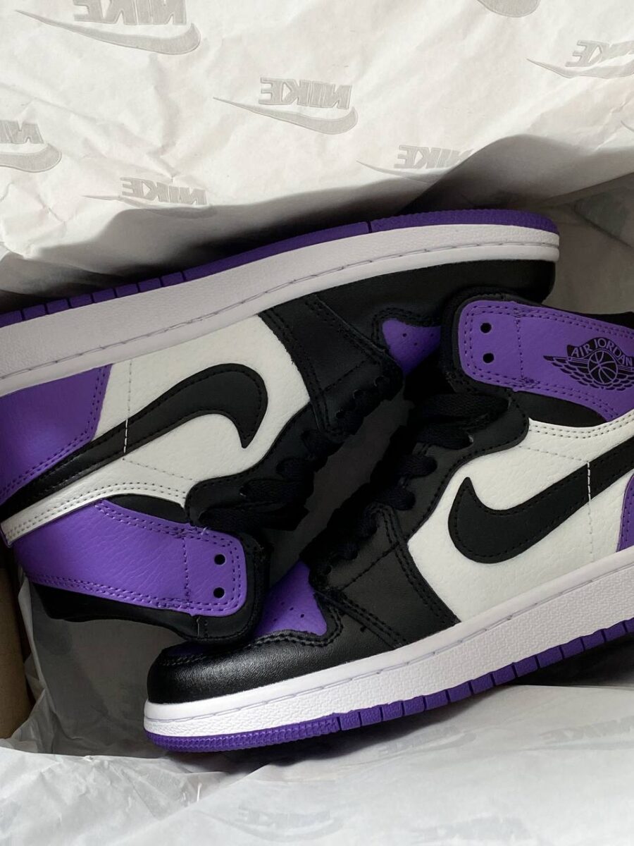 Nike Air Jordan 1 Retro High OG GS “Court Purple”