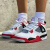 Nike Air Jordan 4 Retro "Fire Red"