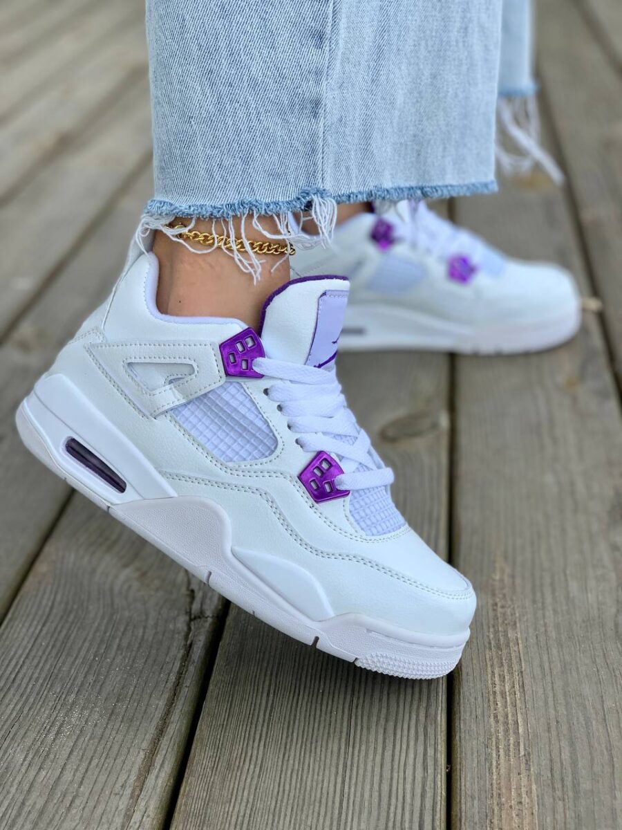 Nike Air Jordan 4 Retro Metallic Pack – Purple