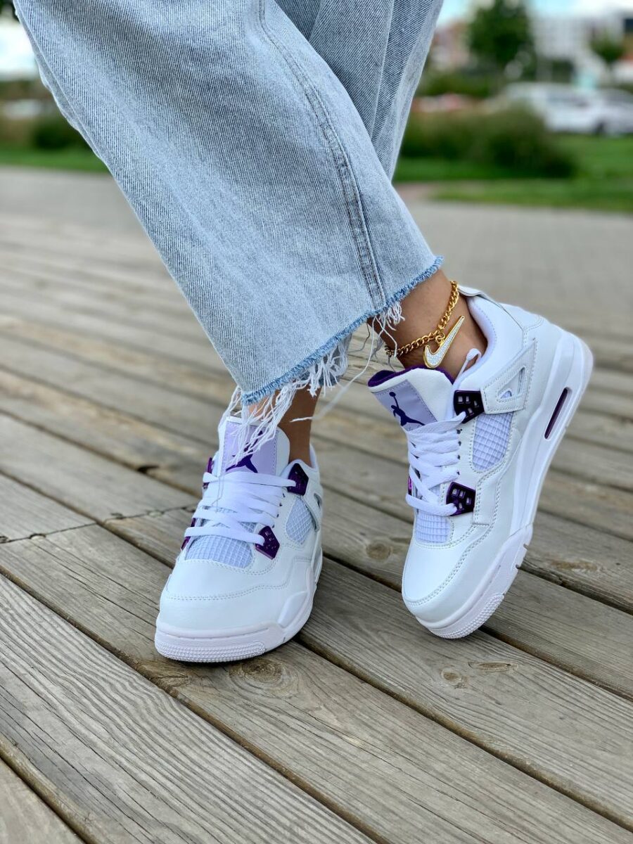 Nike Air Jordan 4 Retro Metallic Pack – Purple