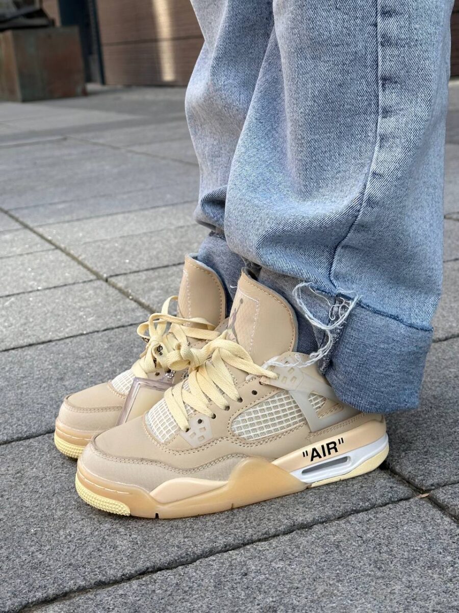 Nike Air Jordan 4 Retro Off White Sail
