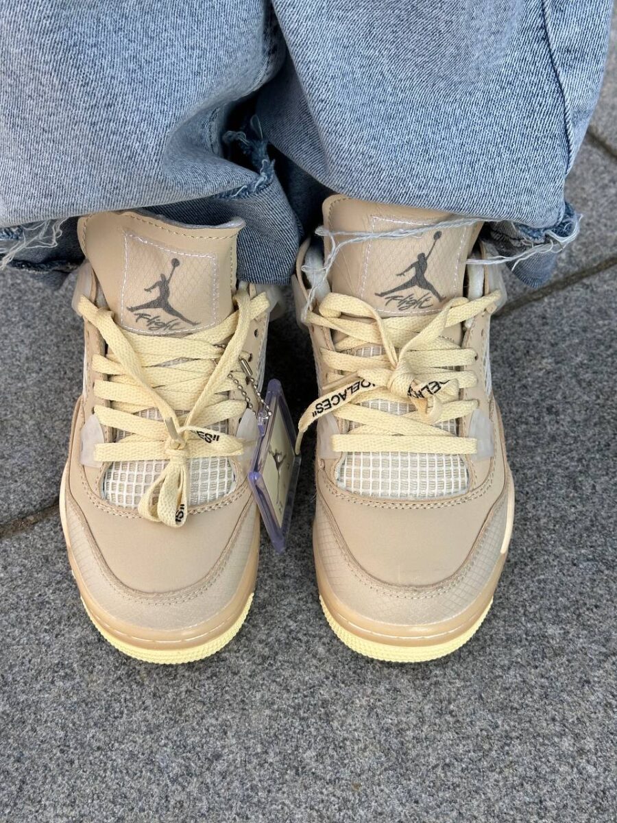 Nike Air Jordan 4 Retro Off White Sail