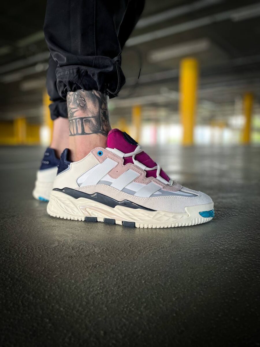 Adidas Niteball Cream White Pink Tint