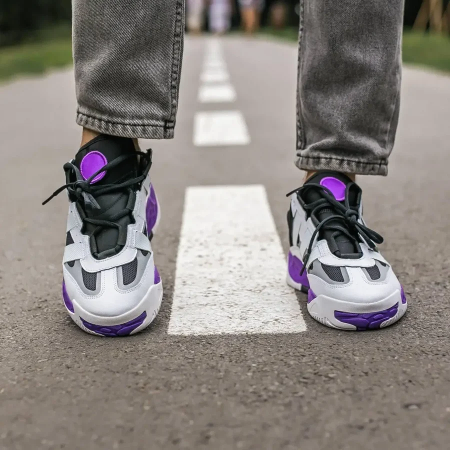 Adidas Niteball White Purple Black