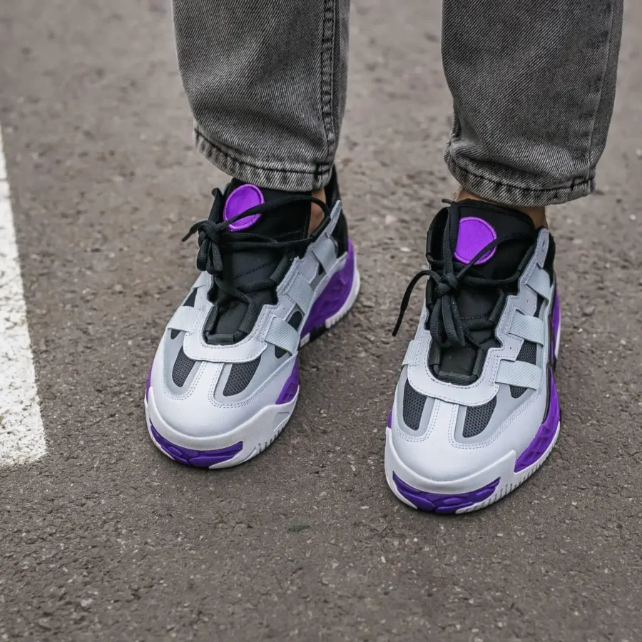 Adidas Niteball White Purple Black