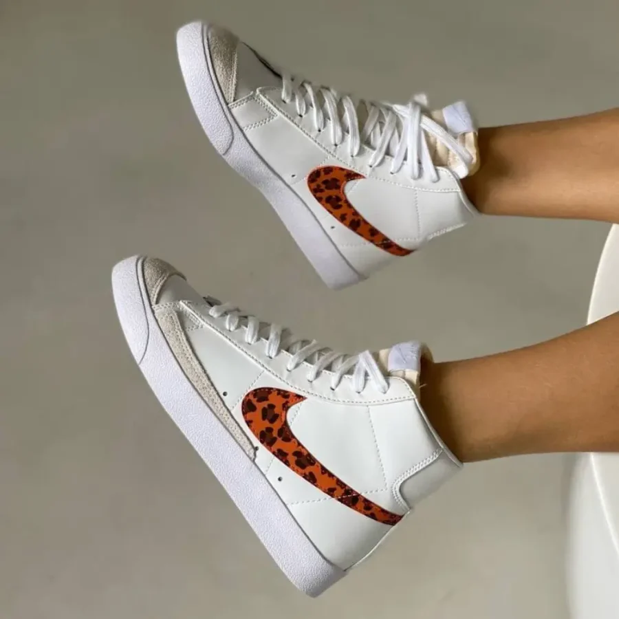 Nike Blazer Mid 77 White Leopard