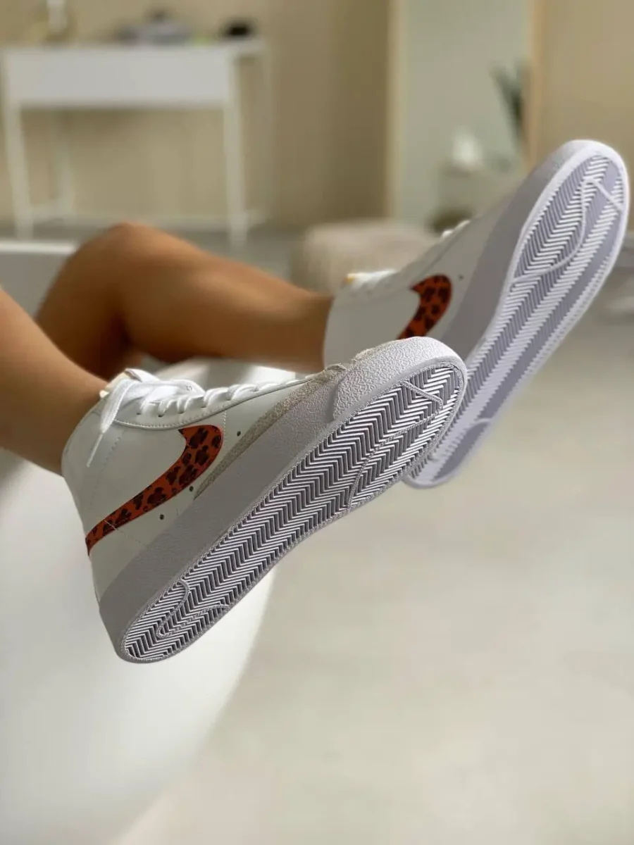 Nike Blazer Mid 77 White Leopard