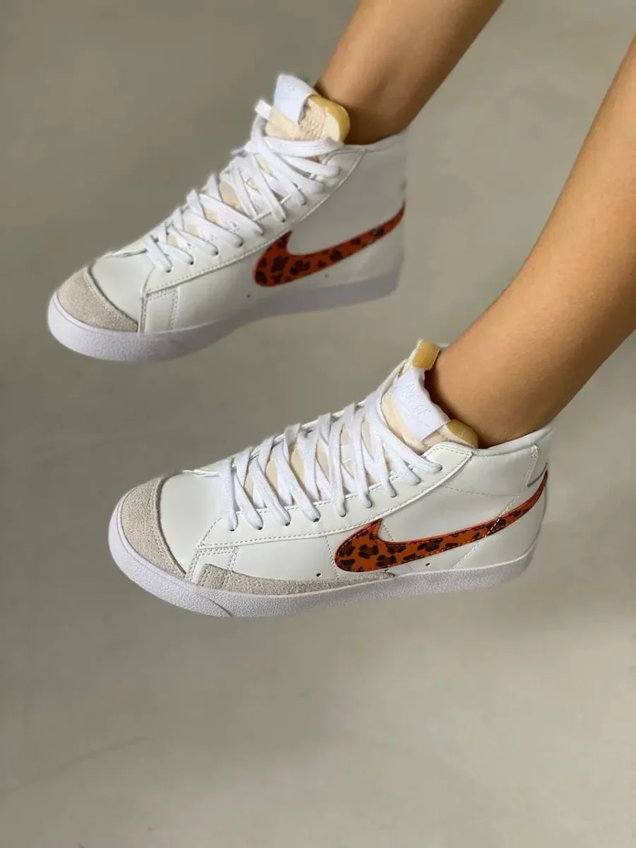 Nike Blazer Mid 77 White Leopard