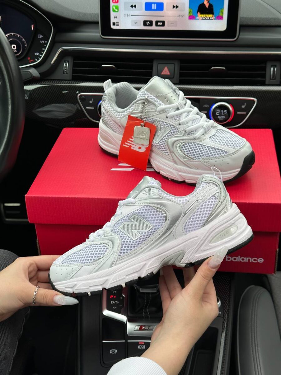 New Balance 530 “White/Silver Metallic”