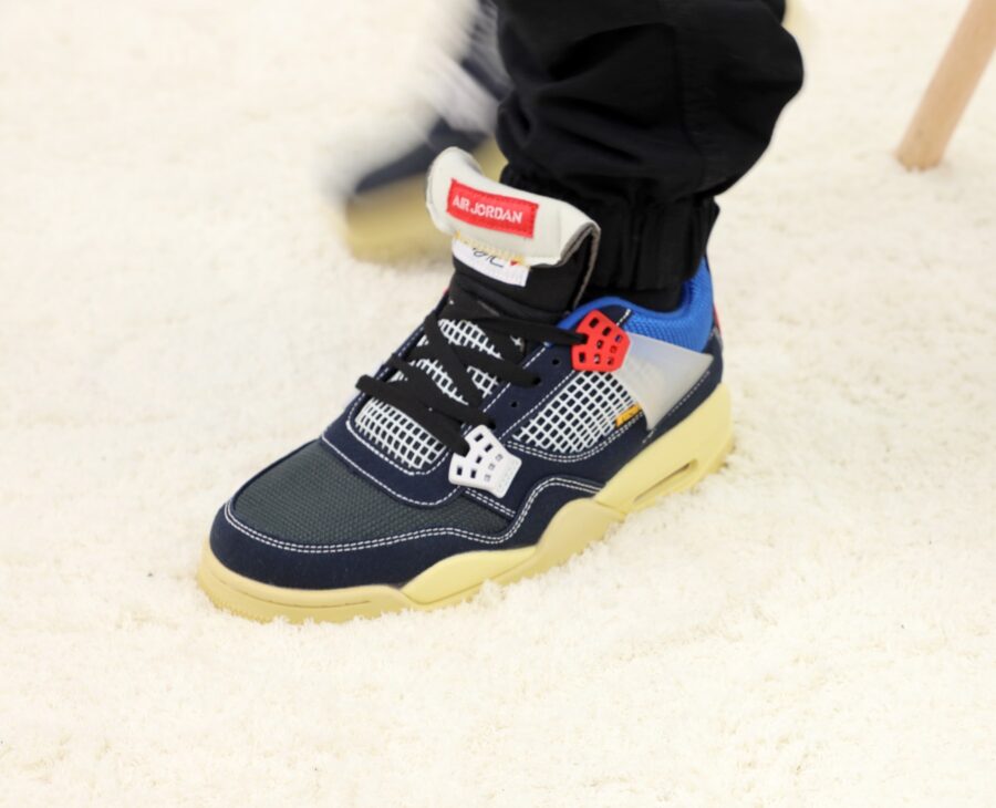 Nike Air Jordan 4 Retro x Union La Off Noir