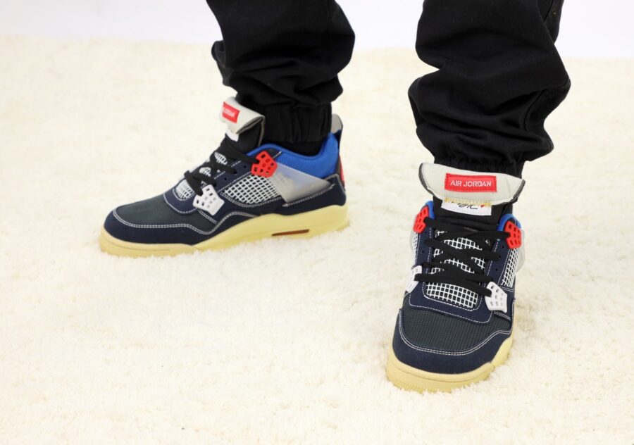 Nike Air Jordan 4 Retro x Union La Off Noir