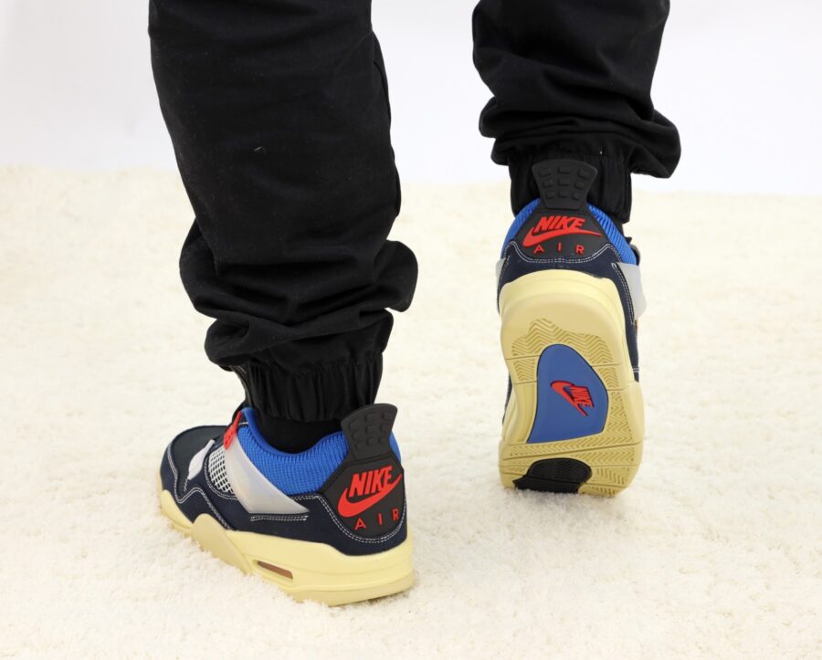 Nike Air Jordan 4 Retro x Union La Off Noir