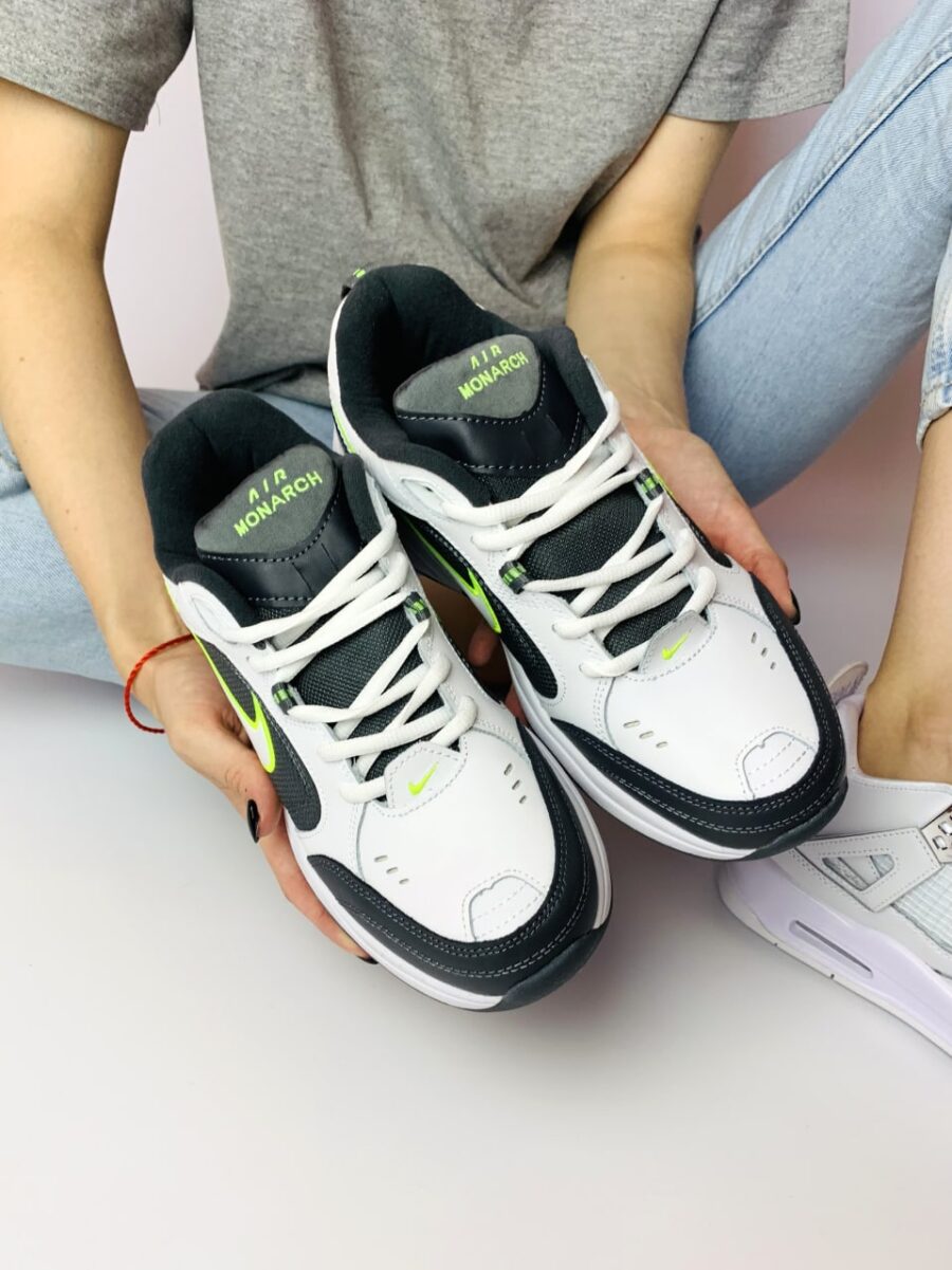 Nike Air Monarch IV "White/Cool Grey/Anthracite White"